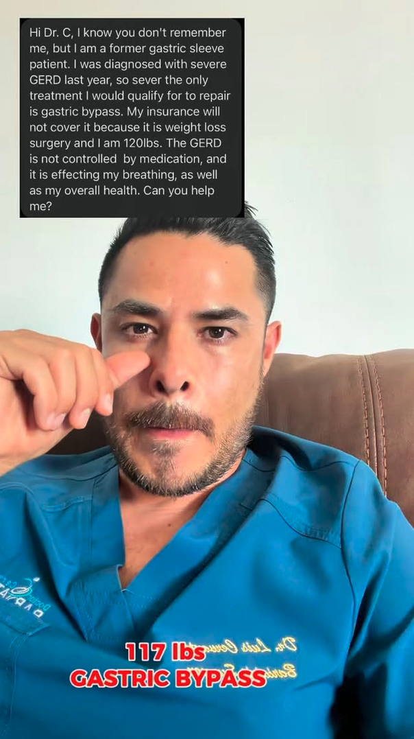 Dr. Luis Cervantes discussing revision surgery on Instagram